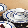 20pcs golden dinner set
