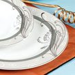 20pcs golden dinner set