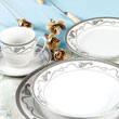 20pcs golden dinner set