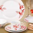 36pcs round dinner set