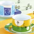 220cc straight cup&saucer